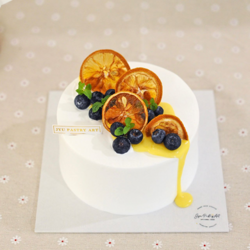 Blueberry & Lemon Curd Cake Blueberry & Lemon Curd Cake